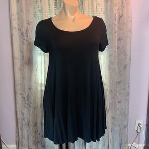 Plus size black dress